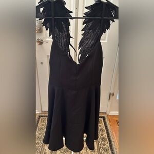 Black Wing Dress